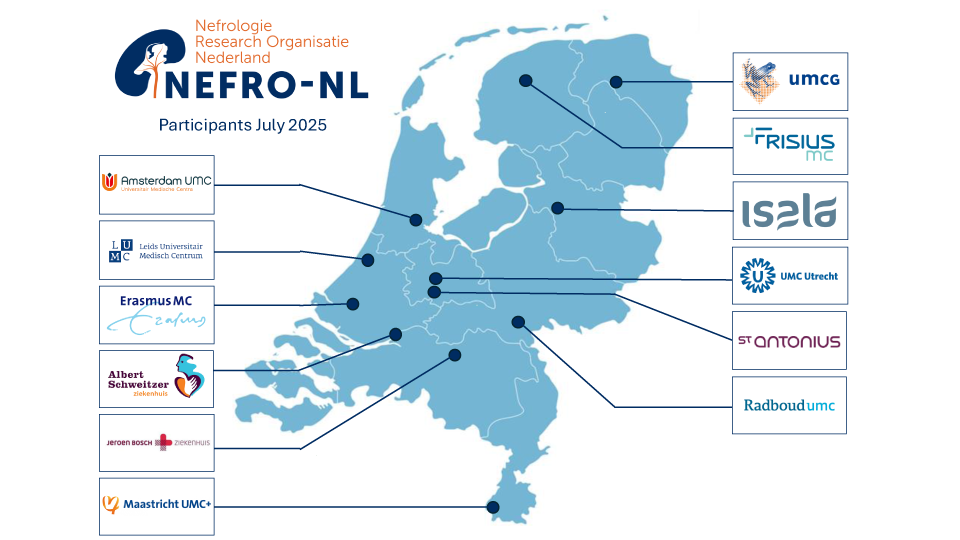 NEFRO-NL map